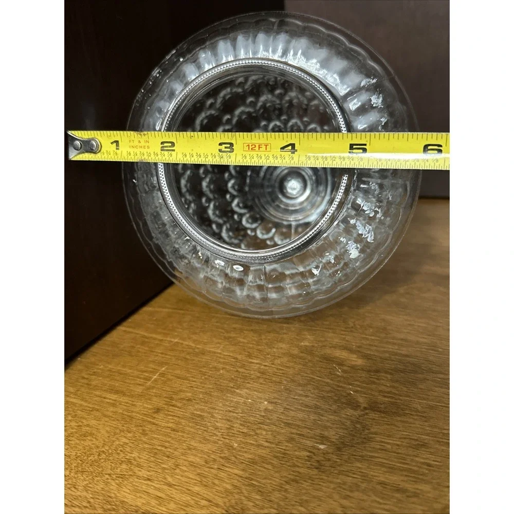 Clear Glass Light Shade Lamp Acorn Beehive Globe 3-1/8